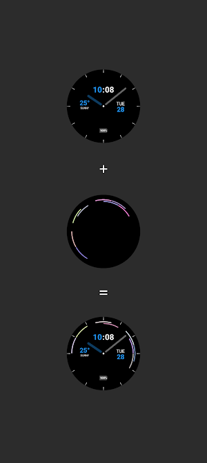 Radial Agenda Complication Screenshot 0