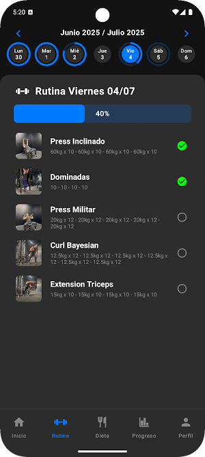 GonzaloDiazFit Screenshot 2