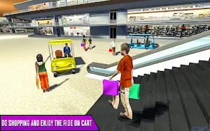 Supermarket Taxi 2020: Smart Car Driver Screenshot 1