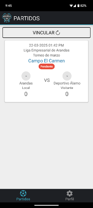 FutbolArandas Screenshot 0