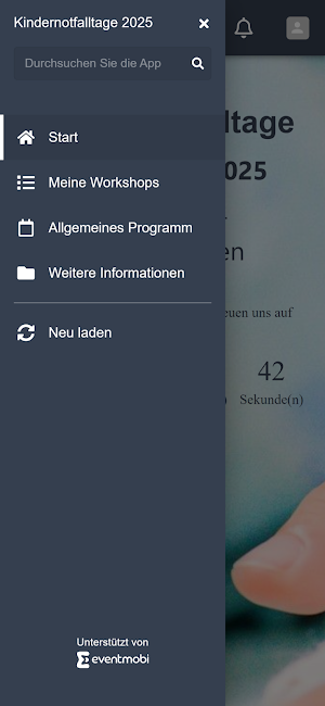 Kindernotfalltage 2025 Screenshot 0
