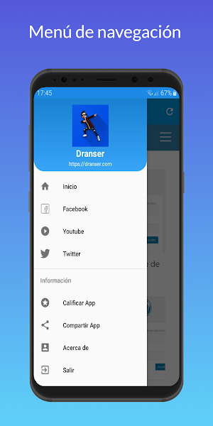 Dranser Screenshot 1