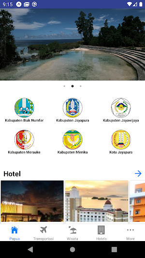Papua Tourism Screenshot 1