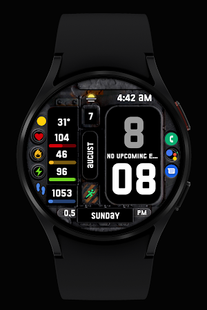 Informative Watch Face Wear OS Screenshot 1
