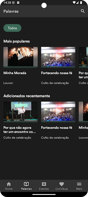 Família app Screenshot 1