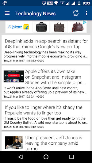 Technology News Screenshot 1