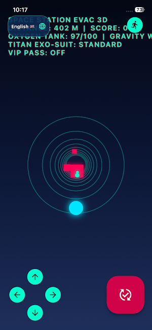 Retro Jetpack Odyssey Screenshot 2