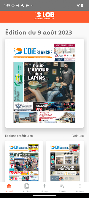 L'Oie Blanche Screenshot 0