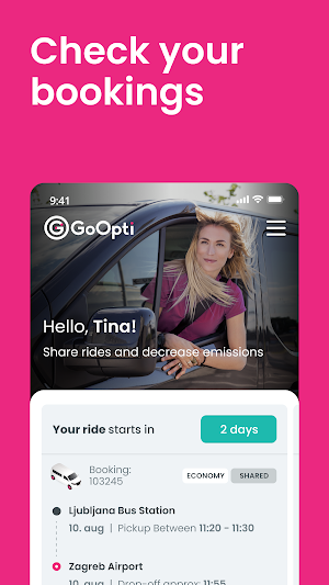 GoOpti Passenger Screenshot 2