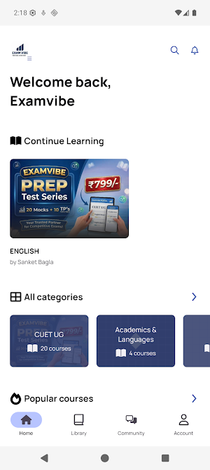 Examvibe Screenshot 2