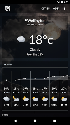 New Zealand Weather Screenshot 0