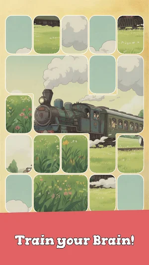 Jigsolitaire Anime Card Puzzle Screenshot 2