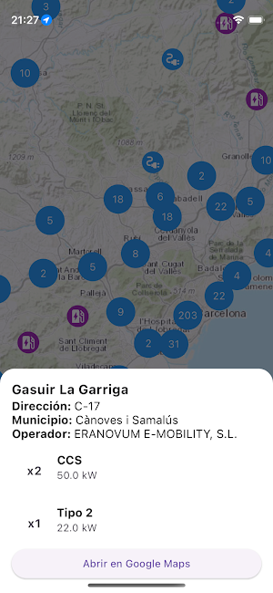 Electrolineras España DGT Screenshot 3