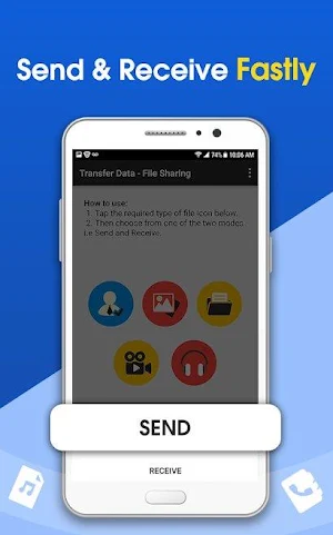 File Transfer – Share Videos & Data Screenshot 2
