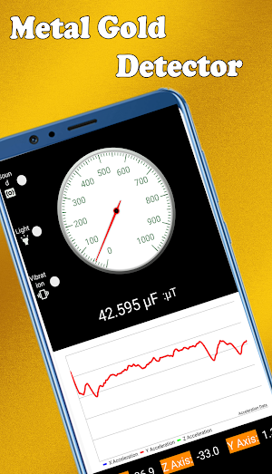 Metal and Gold Detector Pro 2021 Screenshot 2