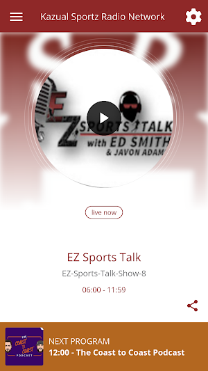 Kazual Sportz Radio Network Screenshot 0