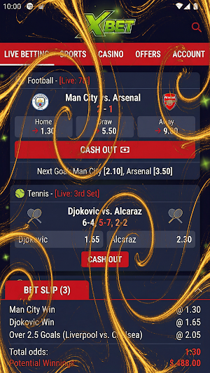 XBet Screenshot 2