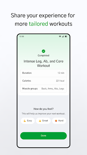 Momentum: Tailored Workouts Screenshot 3