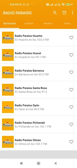 Radio Paraiso Screenshot 2