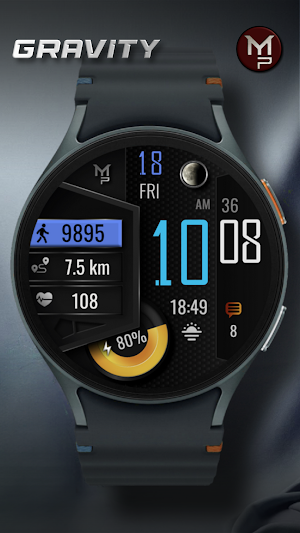 GRAVITY - Watch face Screenshot 1