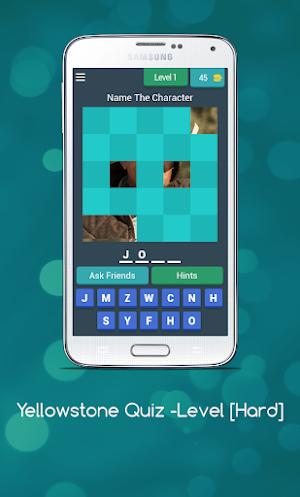 Yellowstone Quiz -Level [Hard] Screenshot 0