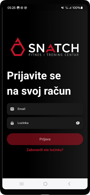 Snatch Fitness Screenshot 0