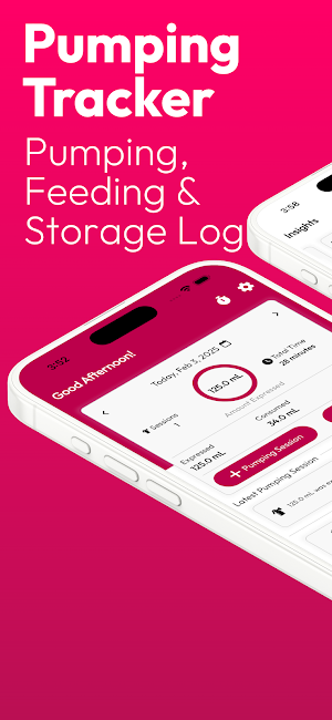Pumping Tracker - Pump Log Screenshot 0