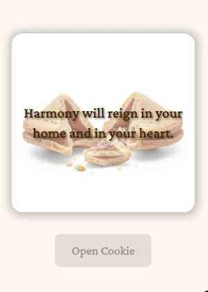 Fortune Cookie Screenshot 1