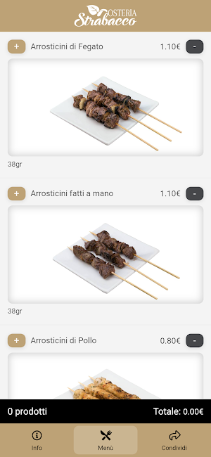Osteria Strabacco Screenshot 2