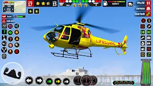 Rescue Helicopter Flying Game Screenshot 0