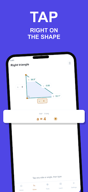 Right Triangle Calculator Screenshot 3