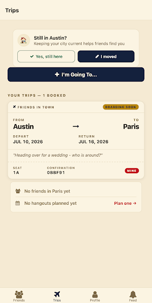 Friends in Town Screenshot 1