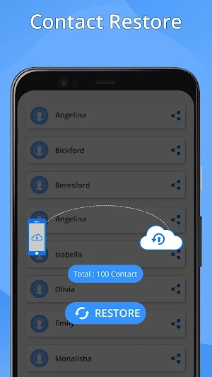 Contacts Backup and Restore Screenshot 3