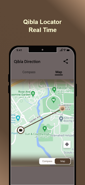 Qibla Finder: Salah, Tasbeeh Screenshot 1