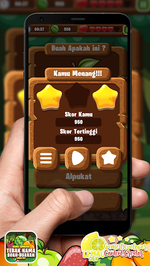 Tebak Buah Buahan Indonesia Screenshot 2