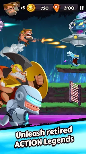 Band of Badasses: Run & Shoot Screenshot 0