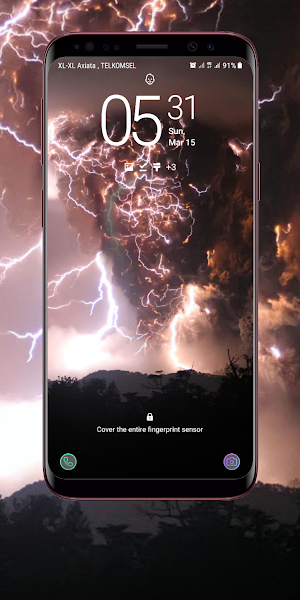 Volcano Wallpaper Screenshot 1