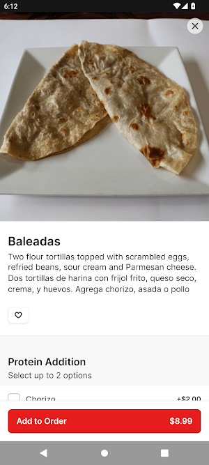La Bamba Mexican Restaurant Screenshot 3