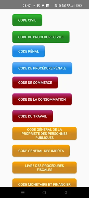 Droit Positif Screenshot 3