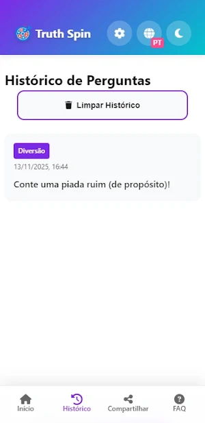 Roleta da Verdade Screenshot 3