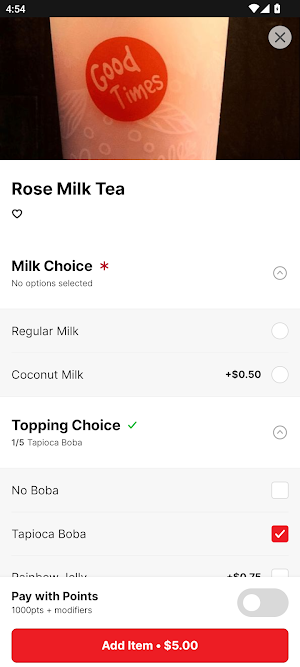 Shinko Hibachi & Boba Tea Screenshot 3