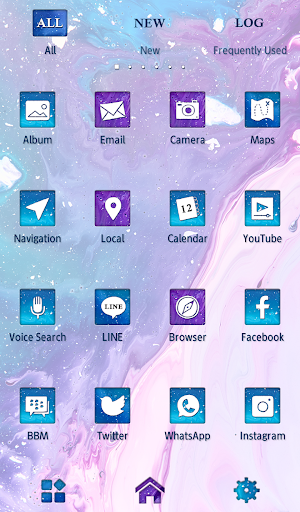Marble Pattern Theme Screenshot 2