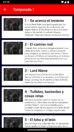 Fans Juego de tronos Screenshot 1