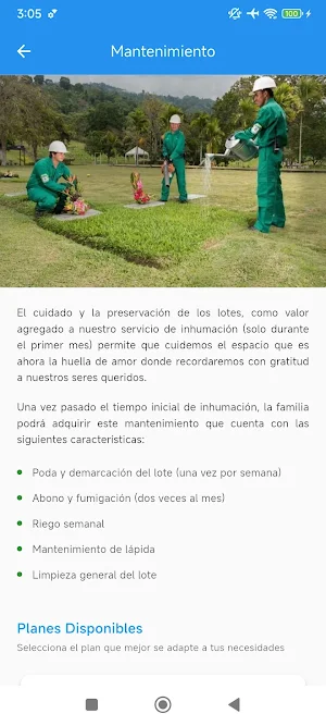 Jardines La Colina Screenshot 2