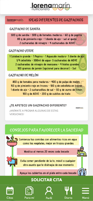 Lorena Marín Nutricionista Screenshot 0