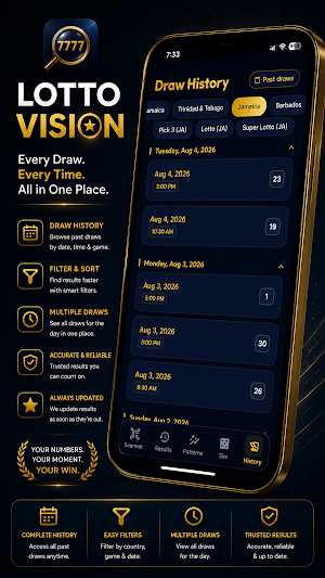 Lotto Vision Screenshot 1