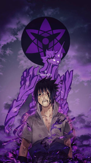 Uchiha Sasuke Wallpaper HD 4K Screenshot 1
