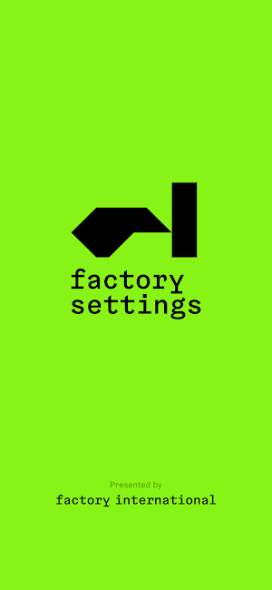 Factory Settings Screenshot 0