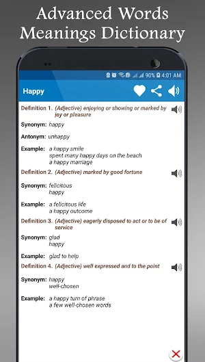 Offline Advanced English Dictionary and Translator Screenshot 3
