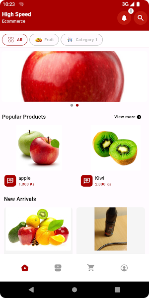 High Speed Ecommerce Screenshot 0